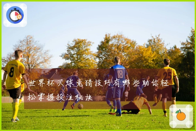世界杯买球竞猜技巧有哪些助你轻松掌握投注秘诀